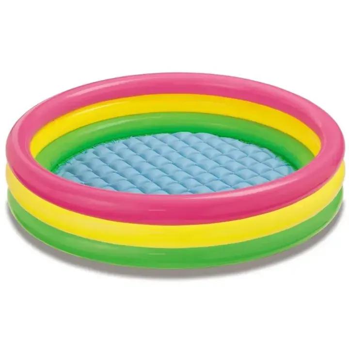 Multicolor Inflatable Pool for Kids 1-5 Years